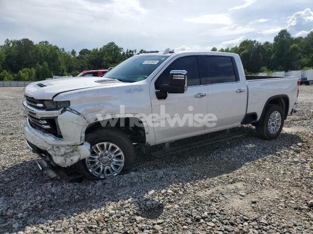 Photo 2 of 2021 CHEVROLET SILVERADO K2500 HIGH COUNTRY (VIN 1GC4YREY4MF264466)