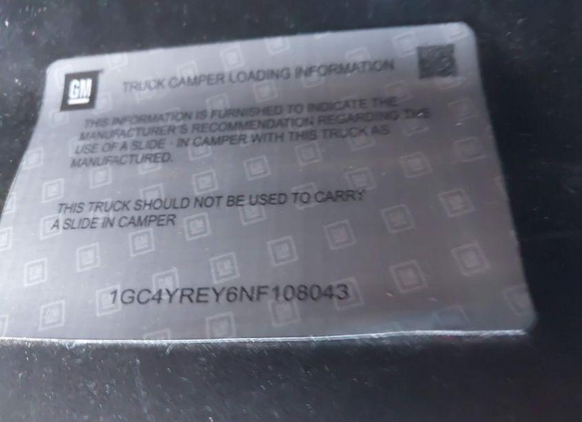 Photo 16 of 2020 Chevrolet Silverado 2500HD (VIN 1GC4YREY6LF101462)