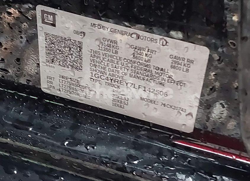 Photo 9 of 2020 Chevrolet Silverado 2500HD 4WD STANDARD BED HIGH COUNTRY (VIN 1GC4YREY7LF142506)