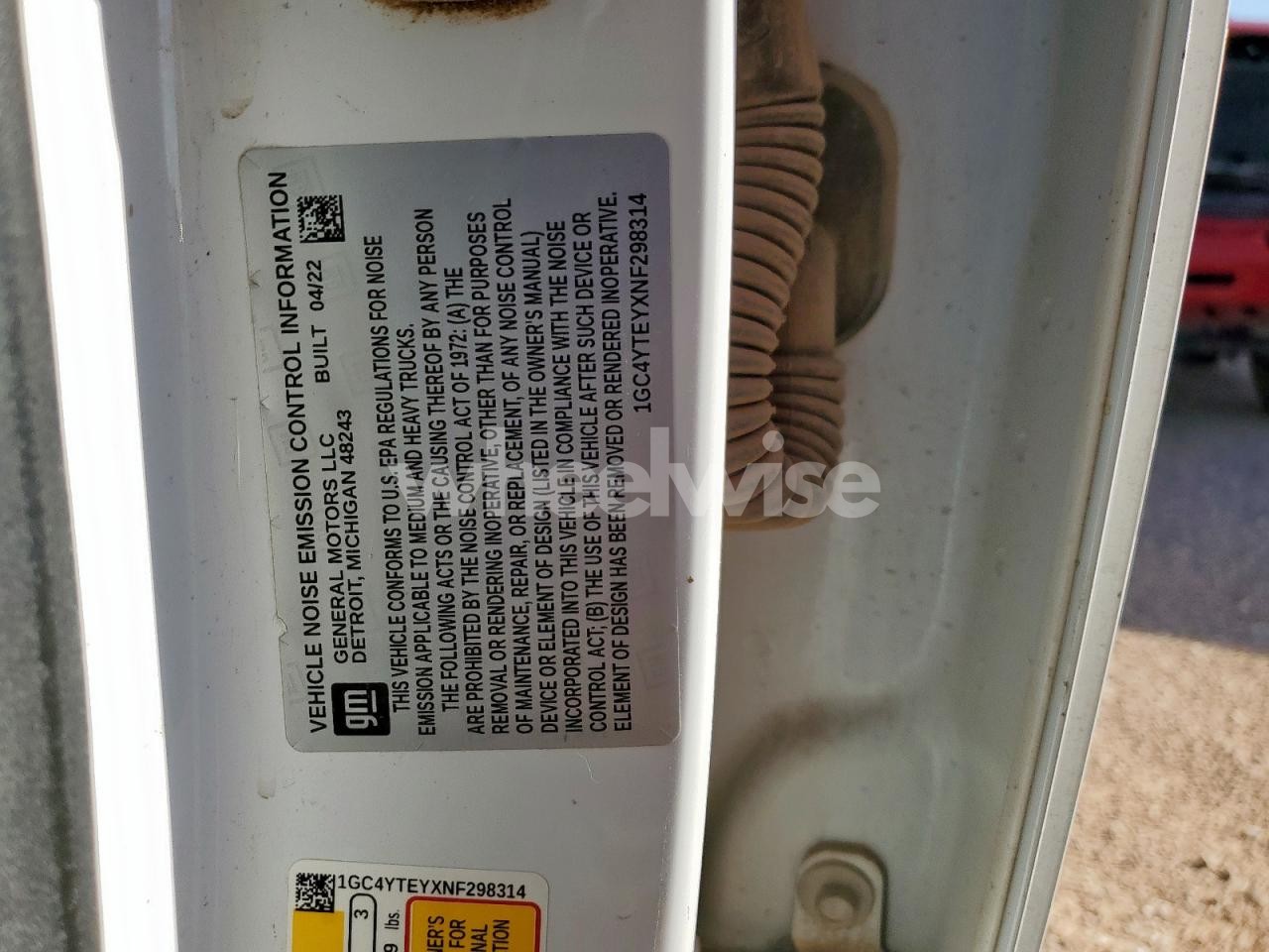 Photo 12 of 2022 CHEVROLET SILVERADO K3500 LT (VIN 1GC4YTEYXNF298314)