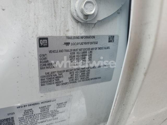 Photo 4 of 2024 CHEVROLET SILVERADO K3500 LTZ (VIN 1GC4YUEY6RF197332)