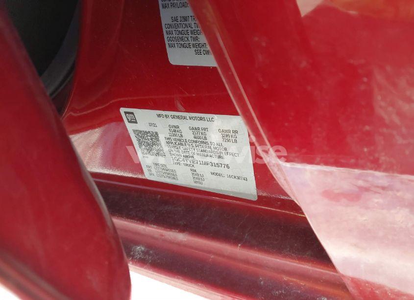 Photo 9 of 2021 Chevrolet Silverado 3500HD 4WD STANDARD BED HIGH COUNTRY (VIN 1GC4YVE71MF315776)