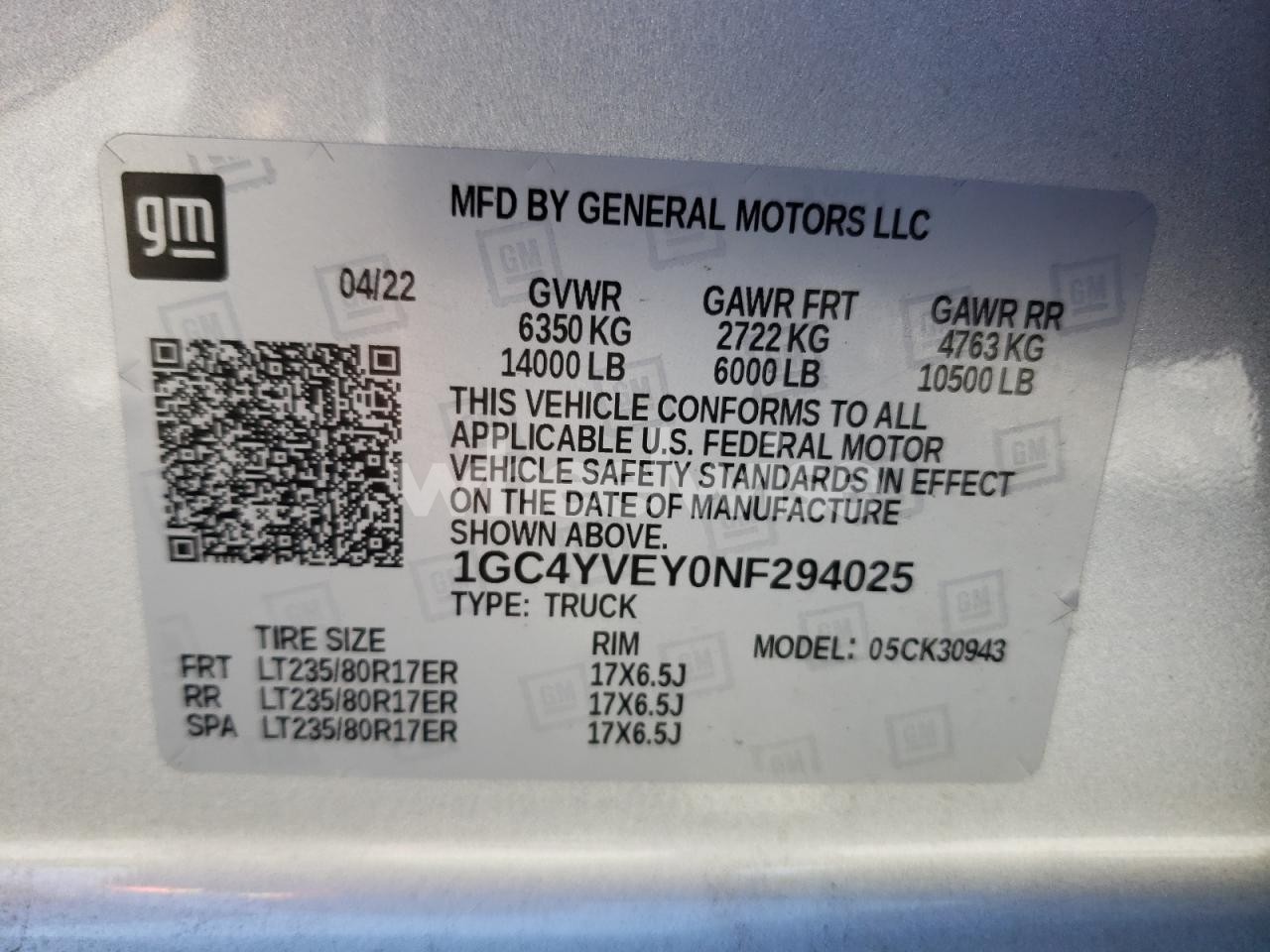 Photo 13 of 2022 CHEVROLET SILVERADO K3500 HIGH COUNTRY (VIN 1GC4YVEY0NF294025)