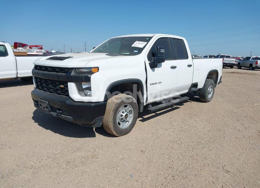 Photo 2 of 2021 Chevrolet Silverado 2500HD 2WD DOUBLE CAB LONG BED WT (VIN 1GC5WLE73MF139974)