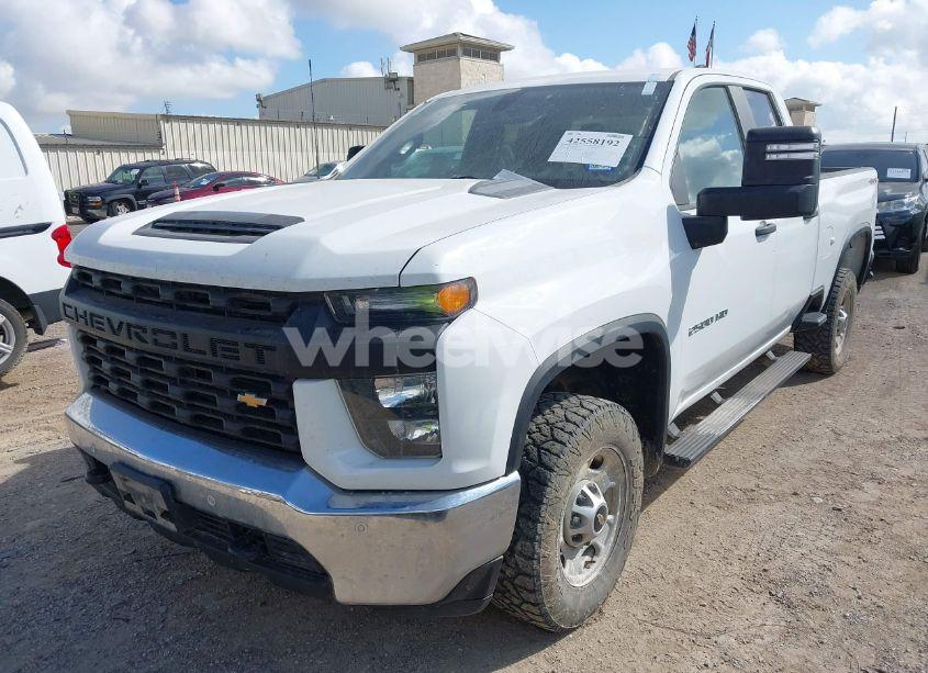 Photo 2 of 2021 Chevrolet Silverado 2500HD 4WD DOUBLE CAB STANDARD BED WT (VIN 1GC5YLE73MF280831)