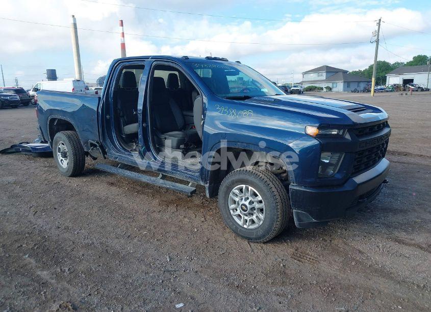 2021 Chevrolet Silverado 2500HD 4WD DOUBLE CAB STANDARD BED WT (VIN 1GC5YLEY6MF180490) main photo