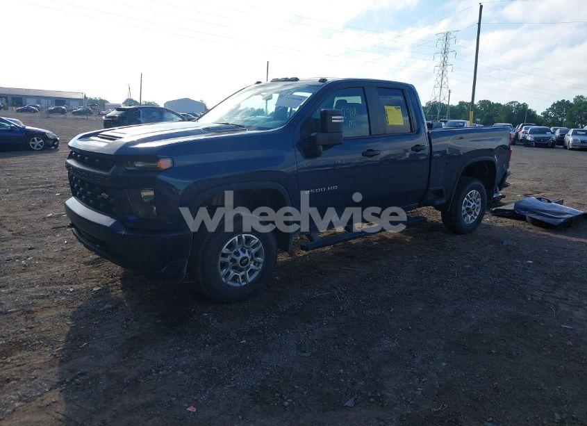 Photo 2 of 2021 Chevrolet Silverado 2500HD 4WD DOUBLE CAB STANDARD BED WT (VIN 1GC5YLEY6MF180490)