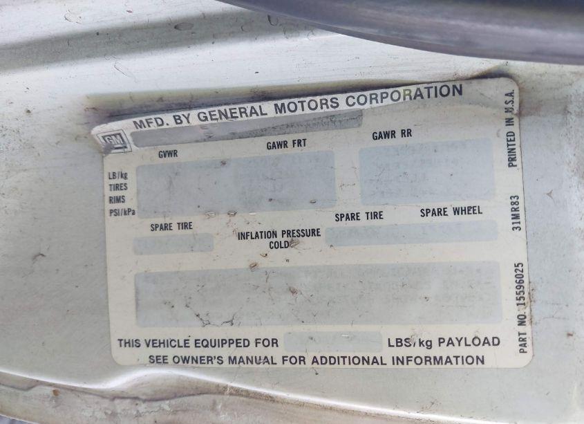 Photo 9 of 1988 Chevrolet S TRUCK S10 (VIN 1GCBS14E0J8216206)