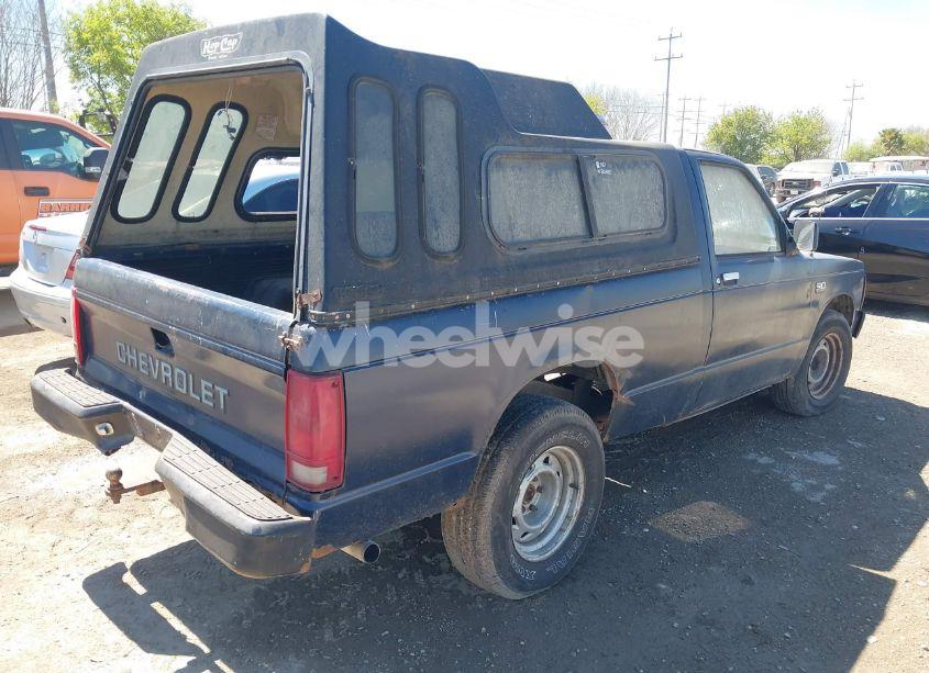 Photo 4 of 1986 Chevrolet S TRUCK S10 (VIN 1GCBS14R9G2106723)