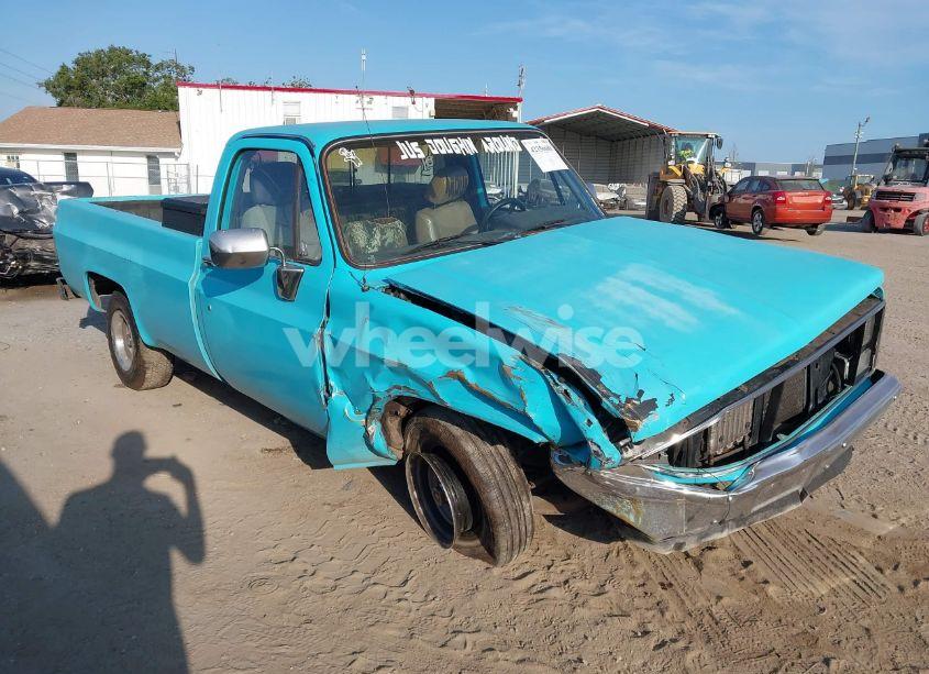 1986 Chevrolet C10 (VIN 1GCCC14H3GF407649) main photo