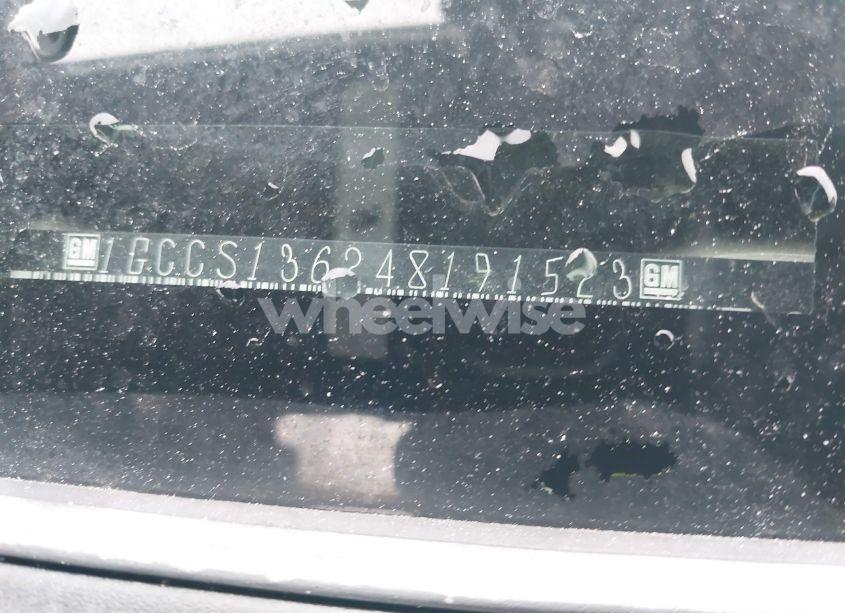 Photo 9 of 2004 Chevrolet Colorado LS (VIN 1GCCS136248191523)