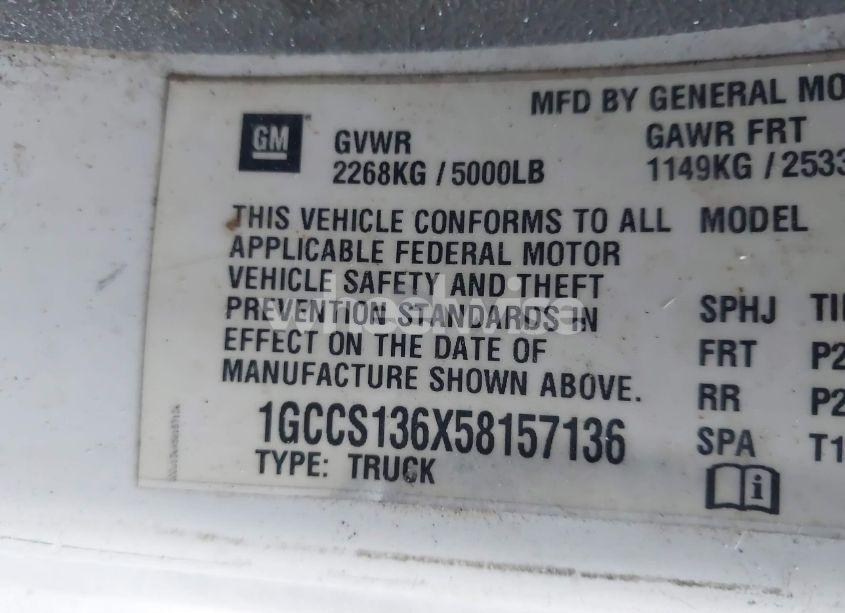 Photo 9 of 2005 Chevrolet Colorado LS (VIN 1GCCS136X58157136)