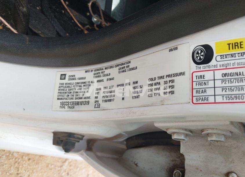 Photo 9 of 2009 Chevrolet Colorado LT (VIN 1GCCS13E698101319)