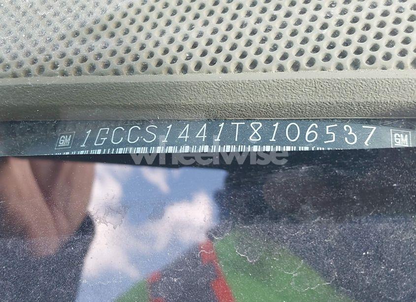 Photo 9 of 1996 Chevrolet S TRUCK S10 (VIN 1GCCS1441T8106537)