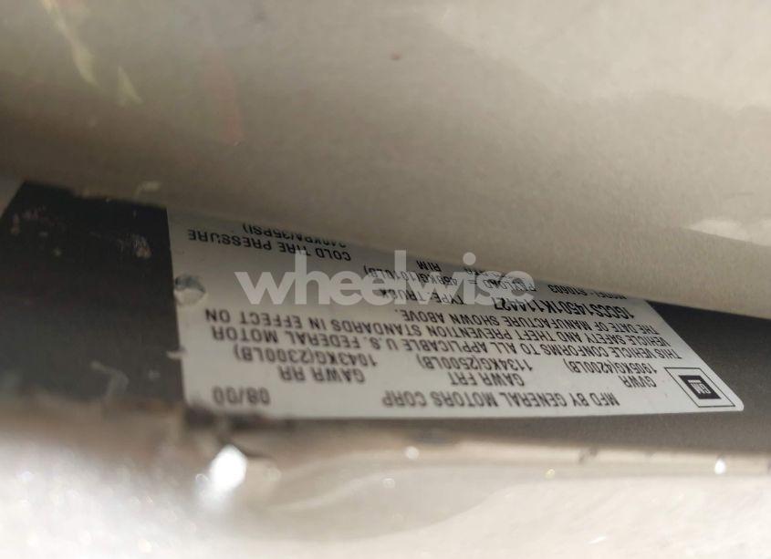 Photo 9 of 2001 Chevrolet S-10 LS (VIN 1GCCS14501K114427)