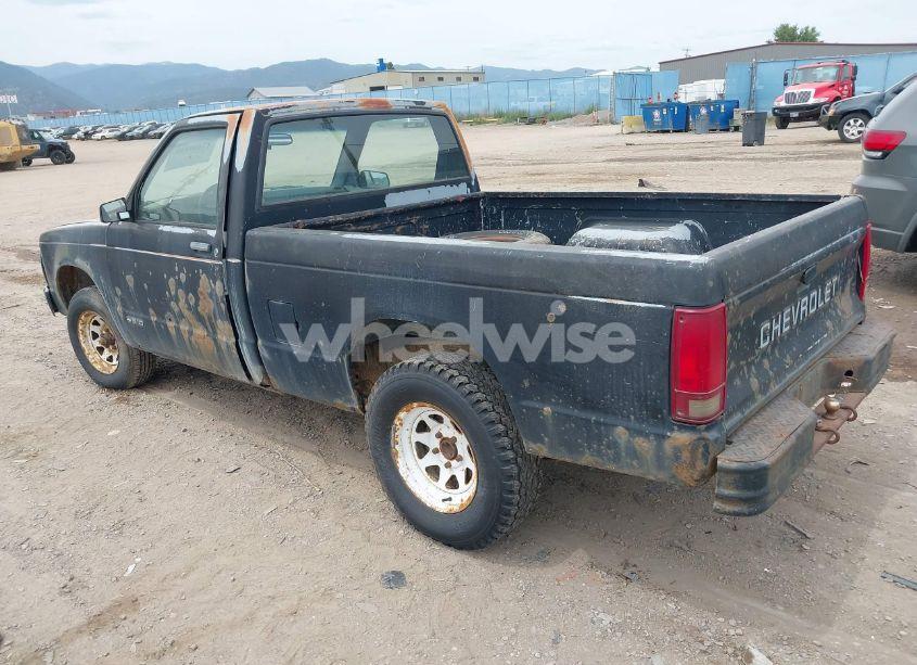 Photo 3 of 1991 Chevrolet S TRUCK S10 (VIN 1GCCS14E3M8126430)