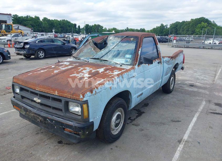 Photo 2 of 1991 Chevrolet S TRUCK S10 (VIN 1GCCS14E7M8105645)