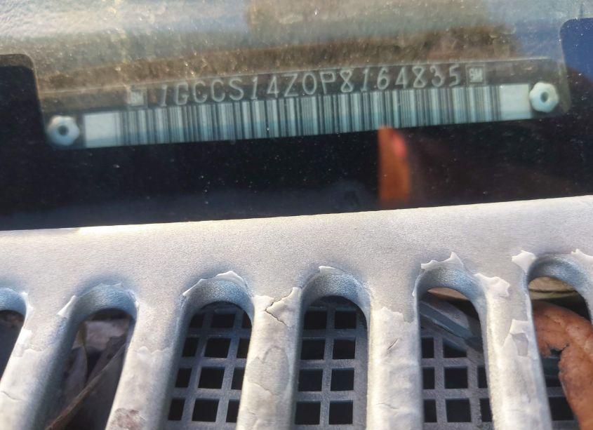 Photo 9 of 1993 Chevrolet S TRUCK S10 (VIN 1GCCS14Z0P8164835)