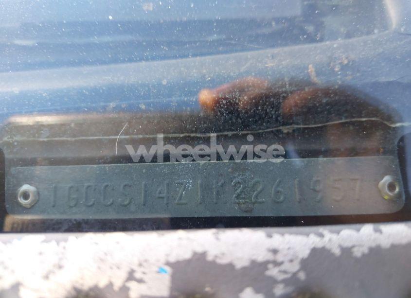 Photo 9 of 1989 Chevrolet S TRUCK S10 (VIN 1GCCS14Z1K2261957)