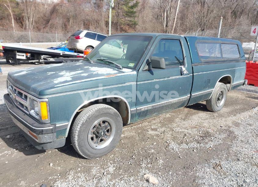 Photo 2 of 1993 Chevrolet S TRUCK S10 (VIN 1GCCS14Z6P8191523)