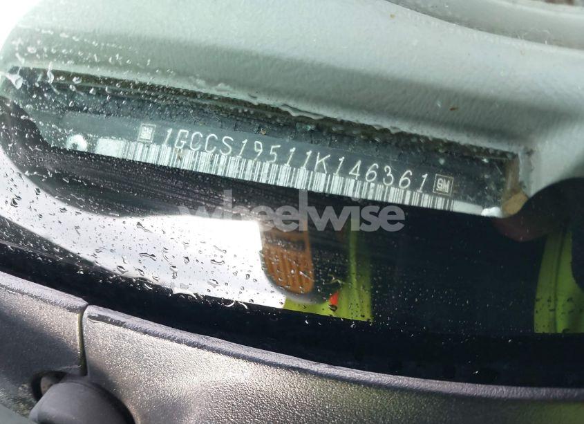 Photo 9 of 2001 Chevrolet S-10 LS (VIN 1GCCS19511K146361)