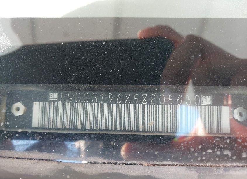 Photo 9 of 2005 Chevrolet Colorado LS (VIN 1GCCS196858205630)