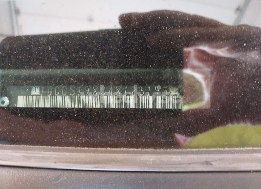 Photo 9 of 2004 Chevrolet Colorado LS (VIN 1GCCS198048123195)