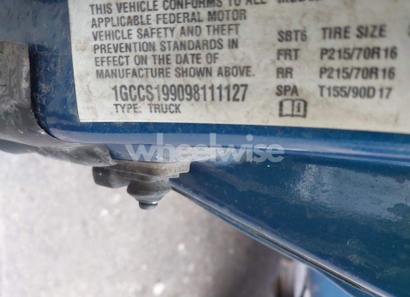 Photo 9 of 2009 Chevrolet Colorado LT (VIN 1GCCS199098111127)