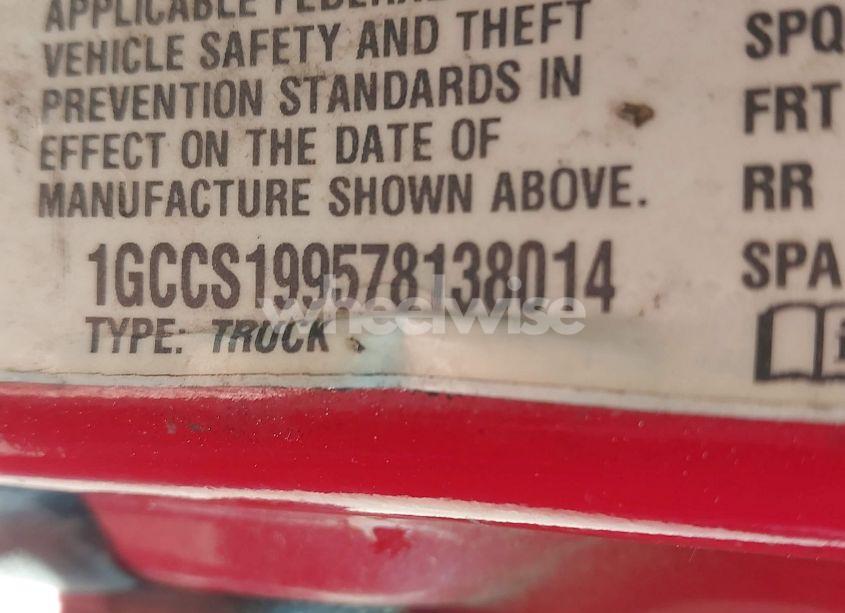Photo 9 of 2007 Chevrolet Colorado LS (VIN 1GCCS199578138014)