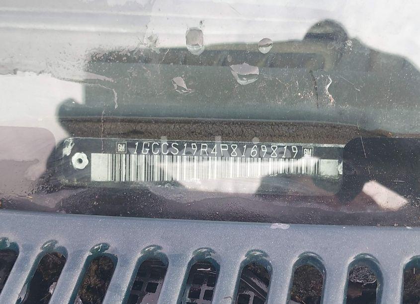 Photo 9 of 1993 Chevrolet S TRUCK S10 (VIN 1GCCS19R4P8169819)