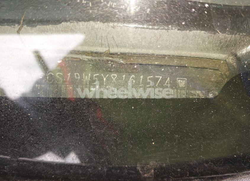 Photo 9 of 2000 Chevrolet S-10 LS (VIN 1GCCS19W5Y8161574)