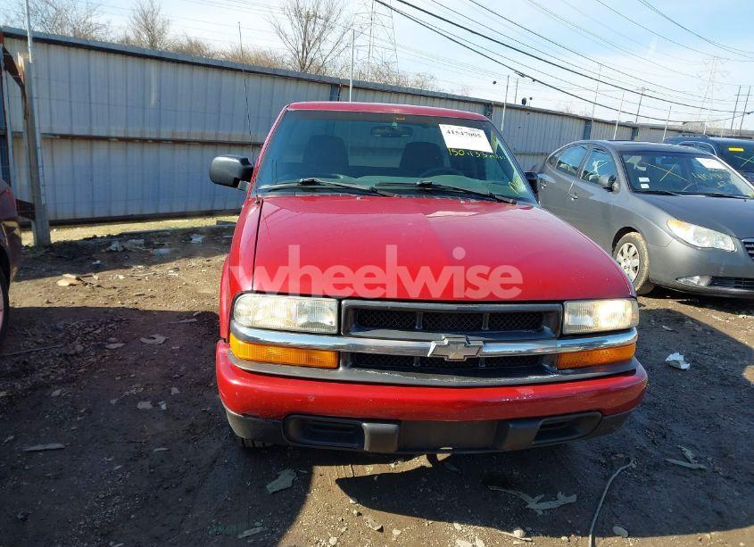 Photo 12 of 2003 Chevrolet S-10 LS (VIN 1GCCS19X338116666)