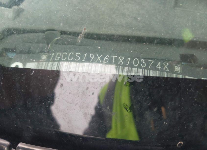 Photo 9 of 1996 Chevrolet S TRUCK S10 (VIN 1GCCS19X6T8103748)