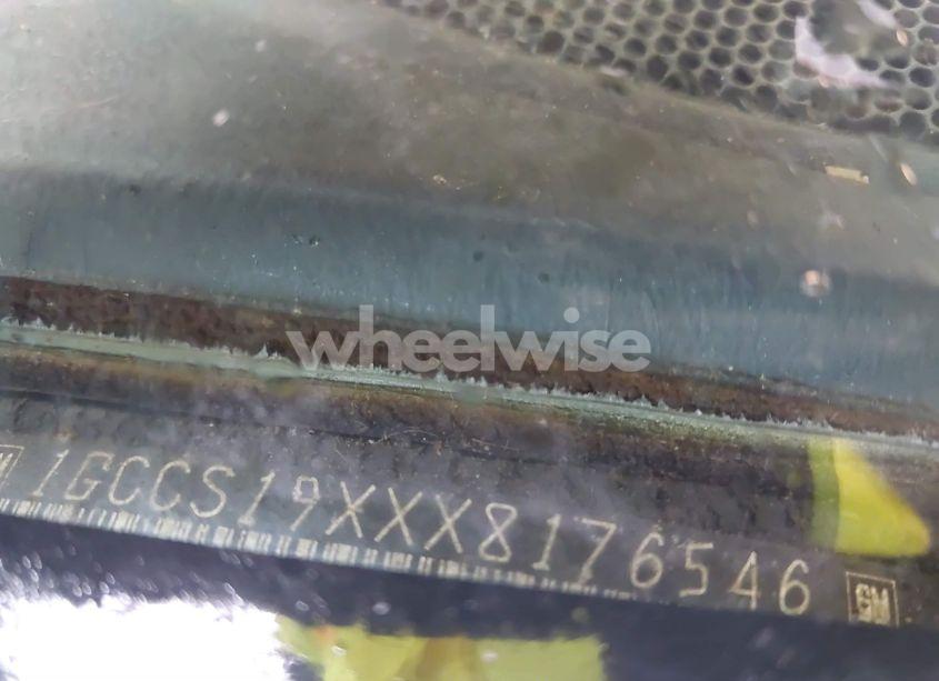 Photo 9 of 1999 Chevrolet S-10 LS (VIN 1GCCS19XXX8176546)