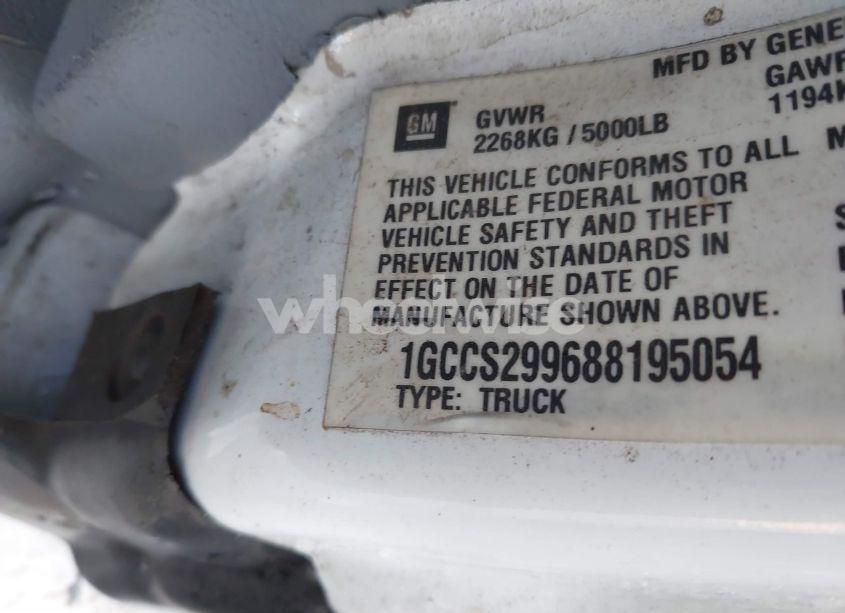 Photo 9 of 2008 Chevrolet Colorado LS (VIN 1GCCS299688195054)