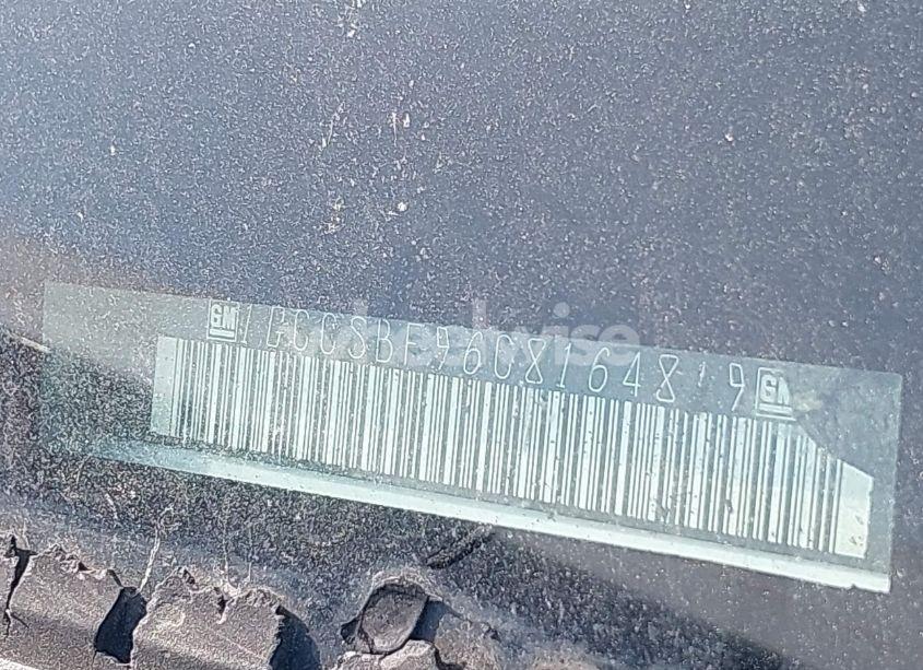 Photo 9 of 2012 Chevrolet Colorado WORK TRUCK (VIN 1GCCSBF96C8164819)