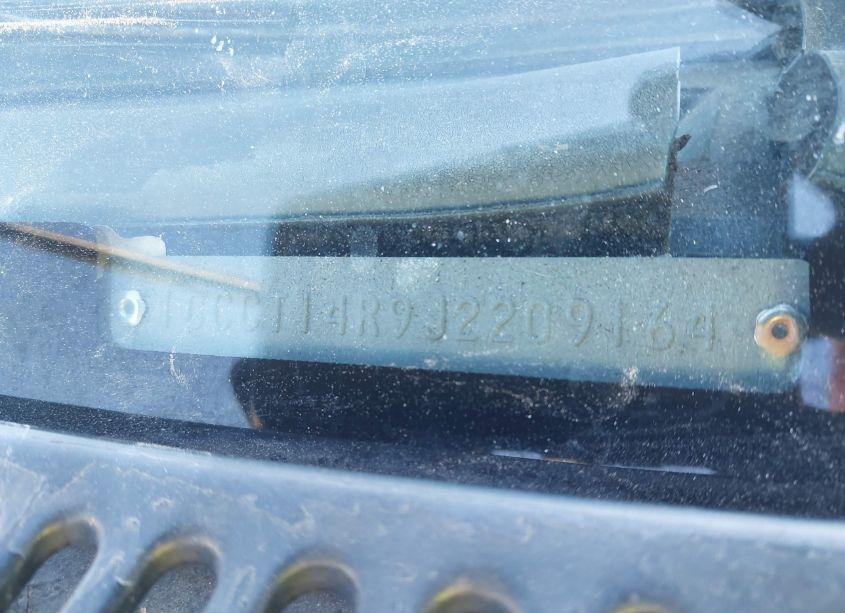 Photo 9 of 1988 Chevrolet S TRUCK S10 (VIN 1GCCT14R9J2209164)