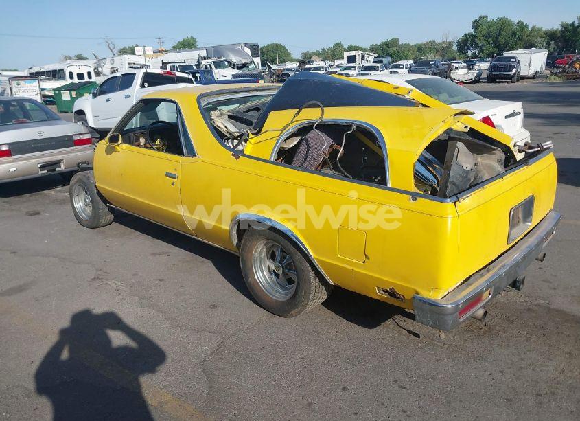 Photo 3 of 1981 Chevrolet El CAMINO (VIN 1GCCW80A0BZ409147)