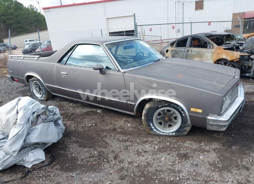 1984 Chevrolet El CAMINO (VIN 1GCCW80H0ER174380) main photo