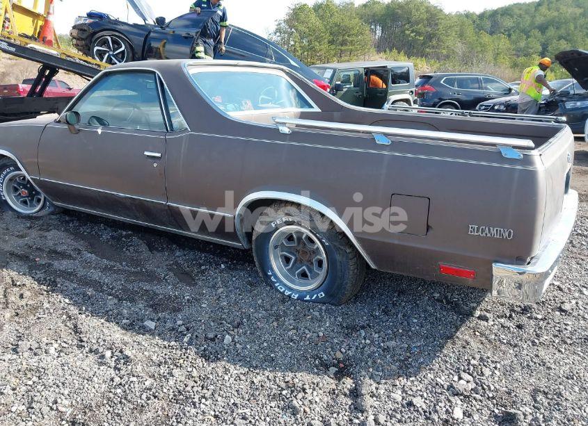 Photo 3 of 1984 Chevrolet El CAMINO (VIN 1GCCW80H0ER174380)
