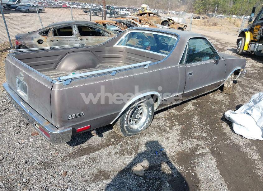 Photo 4 of 1984 Chevrolet El CAMINO (VIN 1GCCW80H0ER174380)