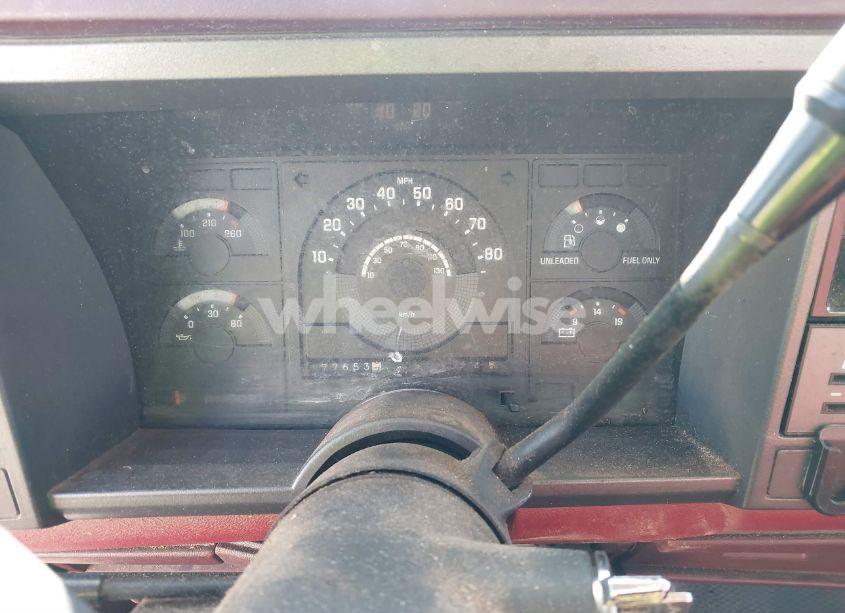 Photo 7 of 1991 Chevrolet Gmt-400 C1500 (VIN 1GCDC14Z4MZ123244)