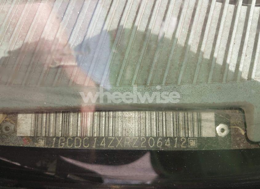 Photo 9 of 1994 Chevrolet Gmt-400 C1500 (VIN 1GCDC14ZXRZ206412)