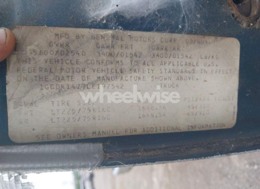 Photo 9 of 1990 Chevrolet Gmt-400 K1500 (VIN 1GCDK14Z7LE197542)