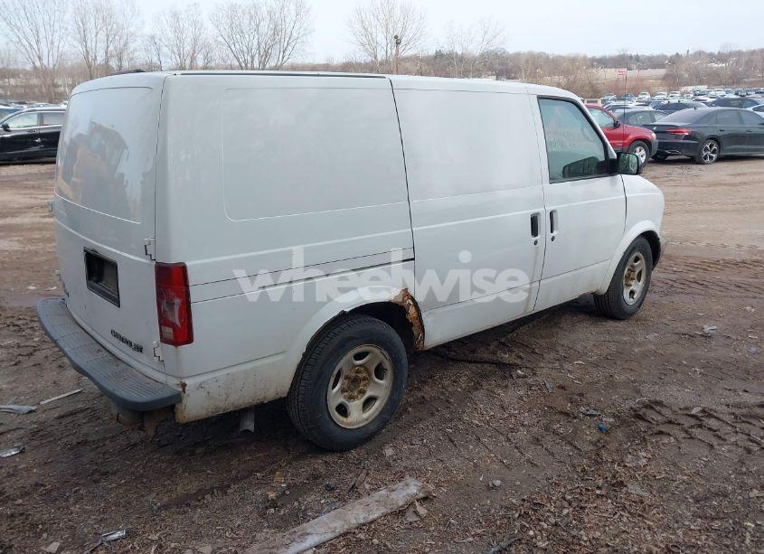 Photo 4 of 2003 Chevrolet Astro (VIN 1GCDM19X43B122767)