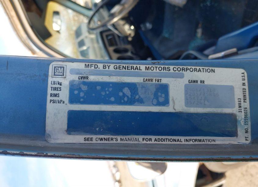 Photo 9 of 1987 Chevrolet R10 (VIN 1GCDR14H6HF346558)