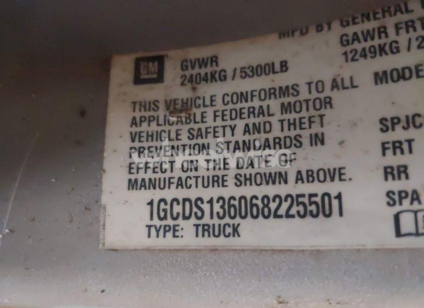 Photo 9 of 2006 Chevrolet Colorado LT (VIN 1GCDS136068225501)