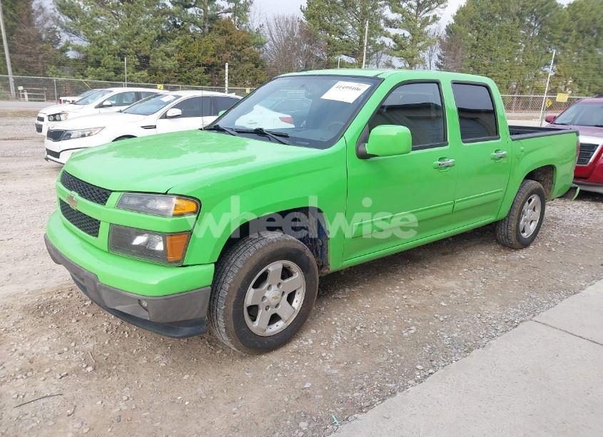 Photo 2 of 2012 Chevrolet Colorado 1LT (VIN 1GCDSCF99C8136393)