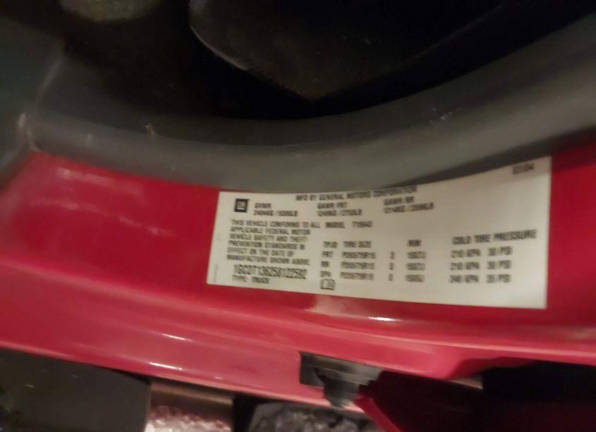 Photo 9 of 2005 Chevrolet Colorado LS (VIN 1GCDT136258122592)