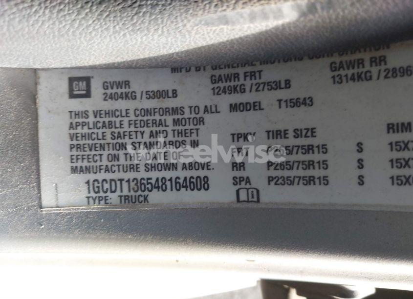 Photo 9 of 2004 Chevrolet Colorado LS (VIN 1GCDT136548164608)